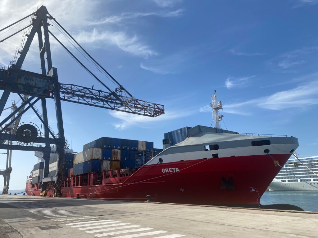 El buque 'Greta'. PortCastelló - 