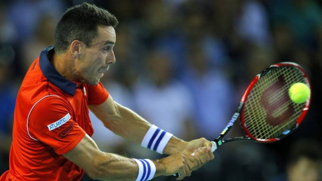 Bautista consigue el segundo punto para España ante Rumanía en la Copa Davis