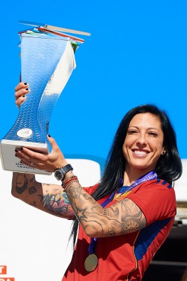 El Congreso homenajea a la selección femenina, 