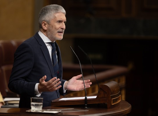 El Congreso aprueba la reprobación de Marlaska al abstenerse Podemos y Junts 