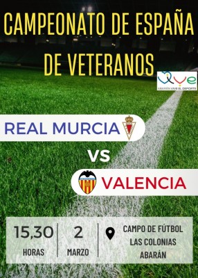 Arranca el torneo solidario FEAFV - Campeonato de España de fútbol veterano