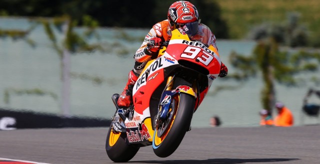 Marc Márquez saldrá desde la pole en Alemania