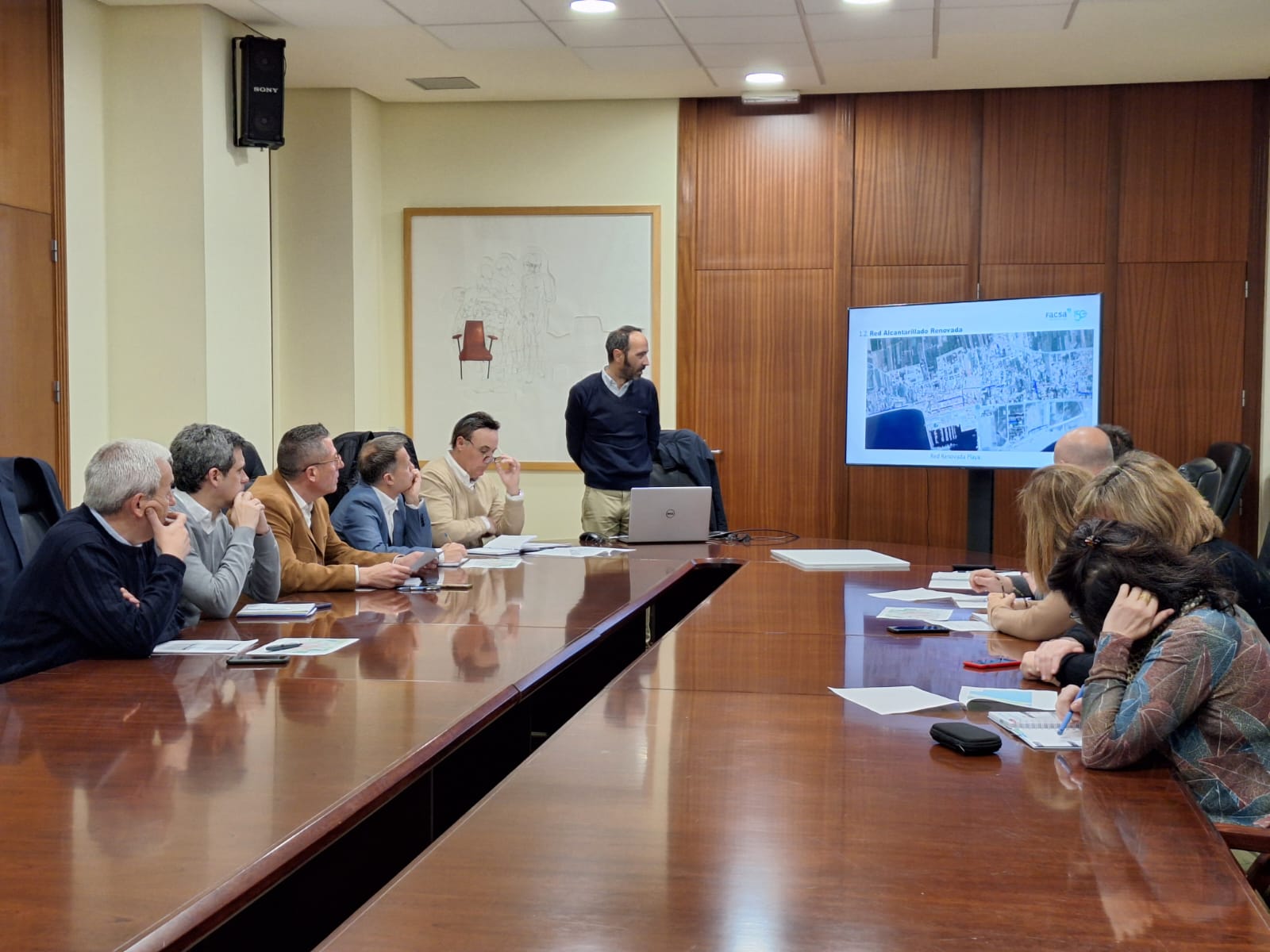 Burriana y Facsa trazan un plan de infraestructuras hidráulicas con una inversión de 1,28 millones