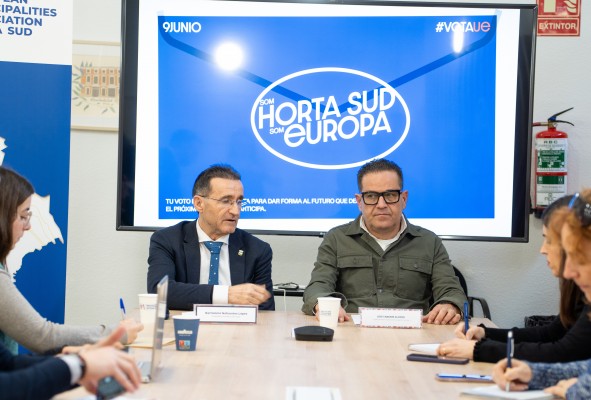 El euromunicipalismo llega a las europeas con la marca 'Mancomunitat de l'Horta Sud'