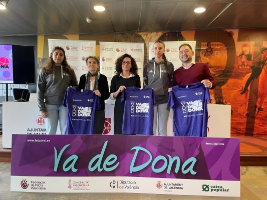 La VIII edición de Va de Dona da visibilidad a la mujer en el mundo de la Pilota Valenciana 
