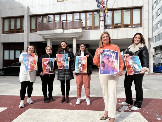 Mujeres del deporte de Petrer protagonistas de la campaña municipal del 8M

