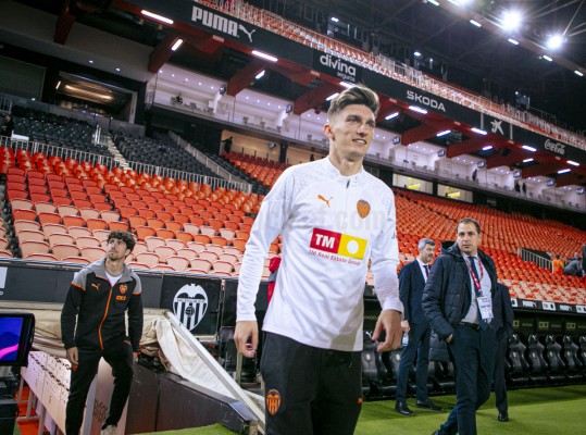 Este es el posible once del Valencia contra el Real Madrid