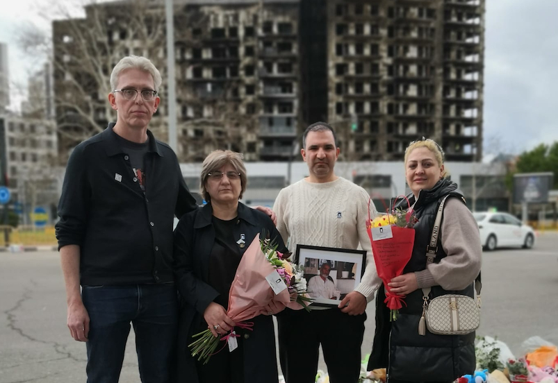 Víctimas del incendio de Londres en 2017 visitan València para mostrar su solidaridad 