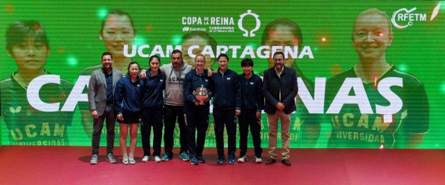 El UCAM Cartagena TM gana en Tarragona su Copa de la Reina número 18
