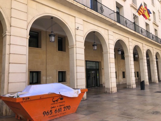 Justicia repara la Audiencia de Alicante: 4 meses de obra con su marcha a Benalúa por despejar