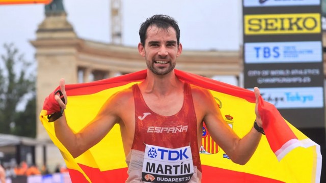 Álvaro Martín lidera la selección del Critérium Internacional de relevo mixto de marcha de Valencia