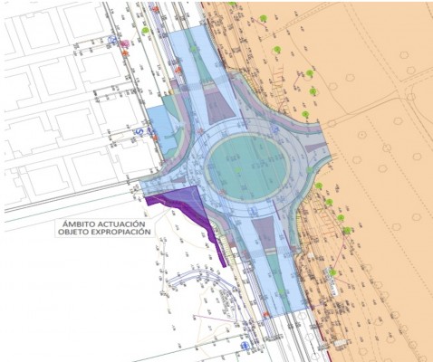 El urbanizador de La Hoya de Torrevieja expropiará 377 m2 para una rotonda de acceso al sector
