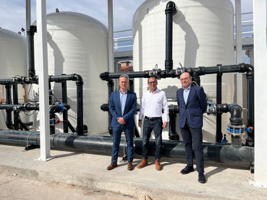 Vila-real avanza en la instalación de plantas de carbón activo en los pozos de la ciudad 