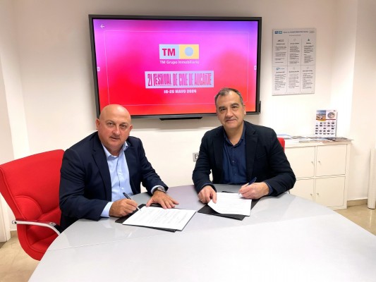 TM Grupo Inmobiliario renueva su compromiso como patrocinador del Festival de Cine de Alicante