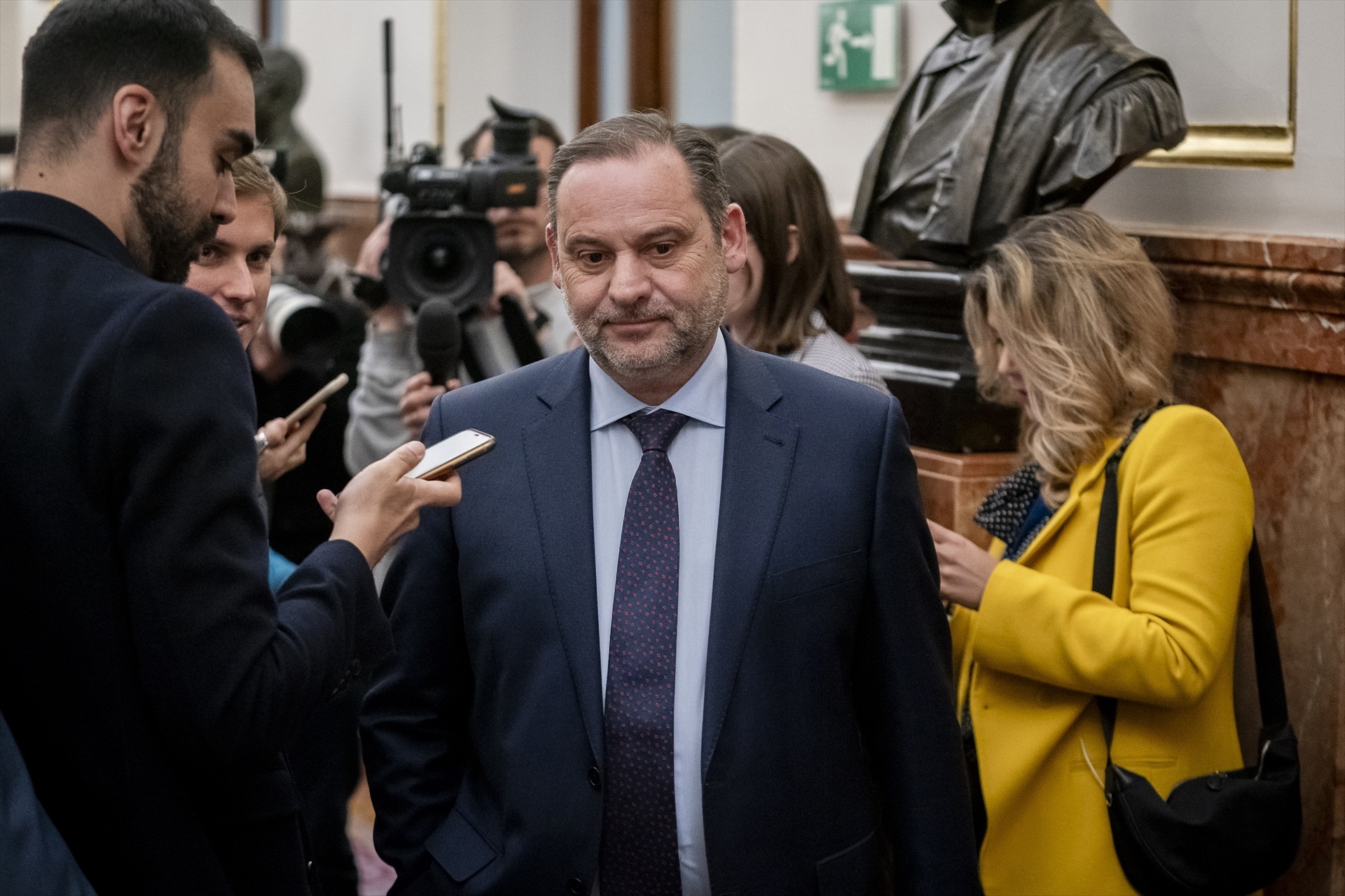 El exiministro de Transportes y diputado del PSOE, José Luis Ábalos. Foto: A.PÉREZ MECA/EP - 
