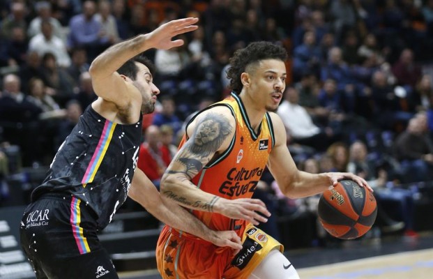 El UCAM CB ficha por un año y medio al exterior Jonah Radebaugh, ex del Valencia Basket