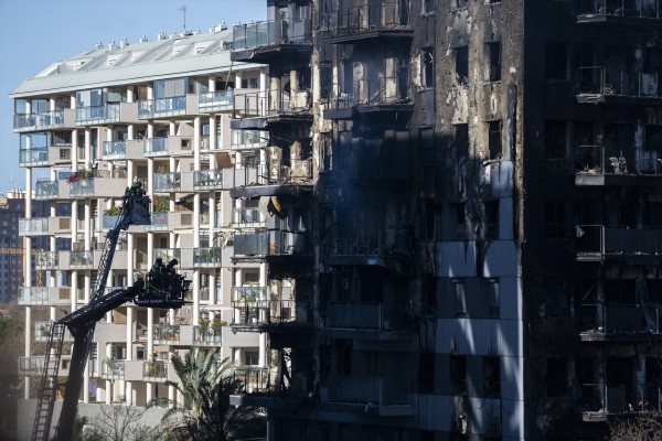 Mapfre es la aseguradora del edificio incendiado en Valencia y de al menos 30 viviendas