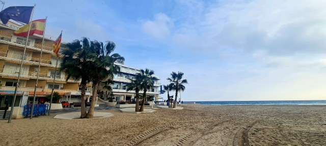 Finestrat renuncia a la Bandera Azul en La Cala para mantener el depósito anti tormentas

