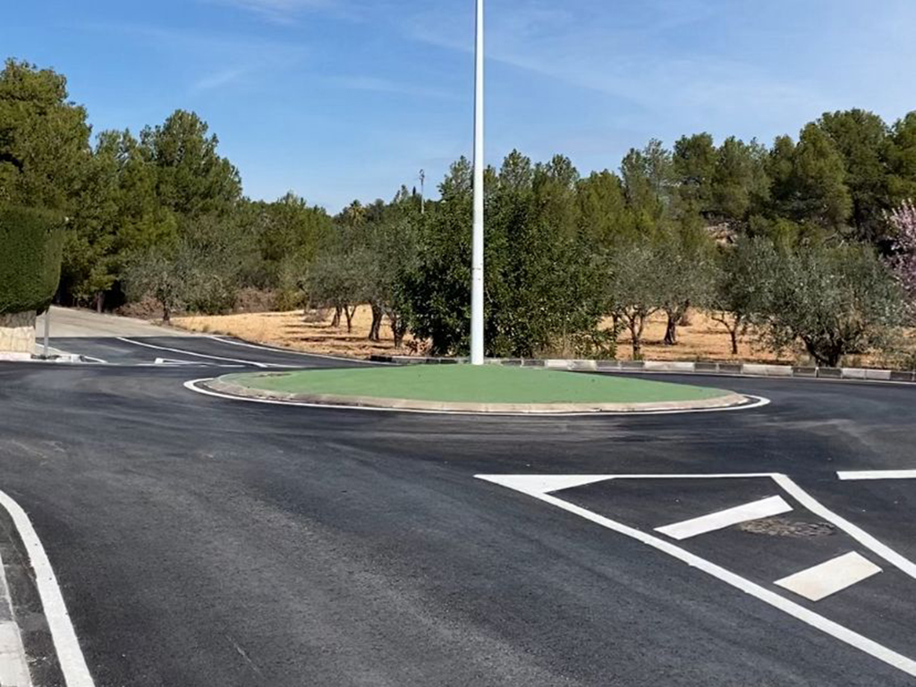 Mejoras en el acceso a las urbanizaciones de Llíria. Foto: Ajuntament de Llíria - 