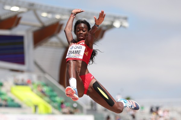La valenciana Fátima Diame entra en la lista definitiva para el Mundial de Glasgow