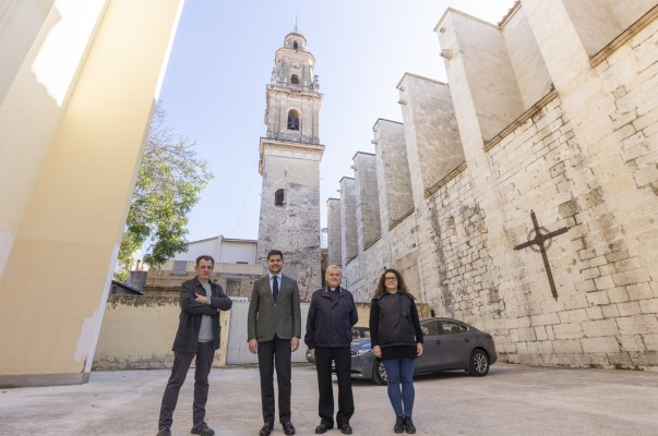 Las obras del campanario de la Colegiata de Gandia arrancan con una inversión de 777.000 euros