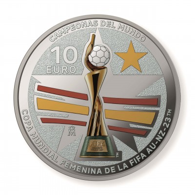 Las campeonas del mundo ya tienen un sello y una moneda que reflejan su éxito