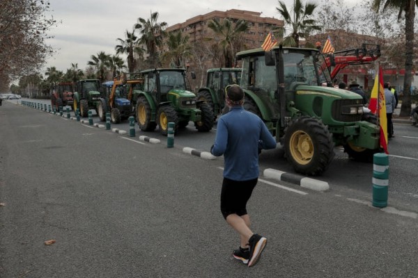 Las protestas del sector agrario dejan 48 detenidos y casi 9.000 identificados en dos semanas