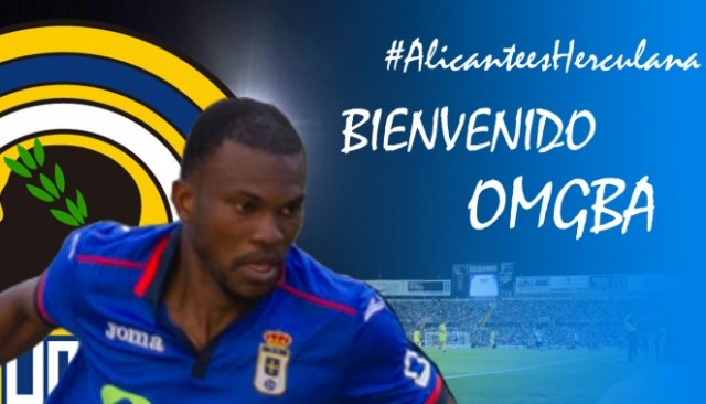 El Hércules refuerza su centro del campo con el fichaje de Omgba