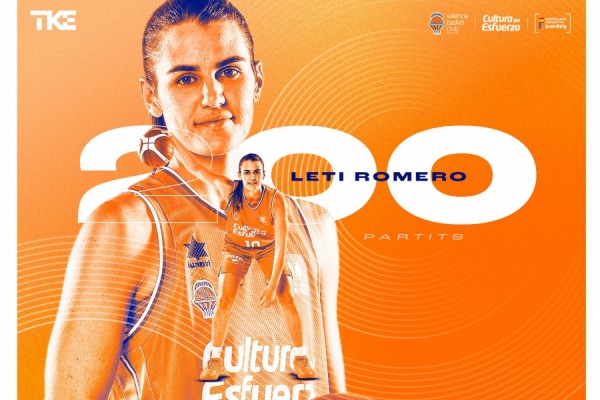 Leticia Romero, segunda jugadora en llegar a los 200 partidos
