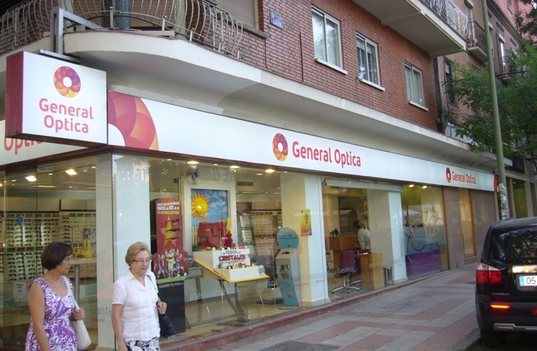 Una tienda de General Optica. Foto: EUROPA PRESS/GENERAL OPTICA - 