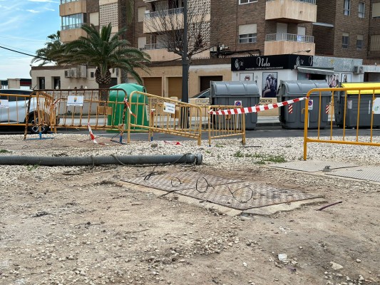 Empiezan las obras de una estación de bombeo de El Campello que acabará con los vertidos al río