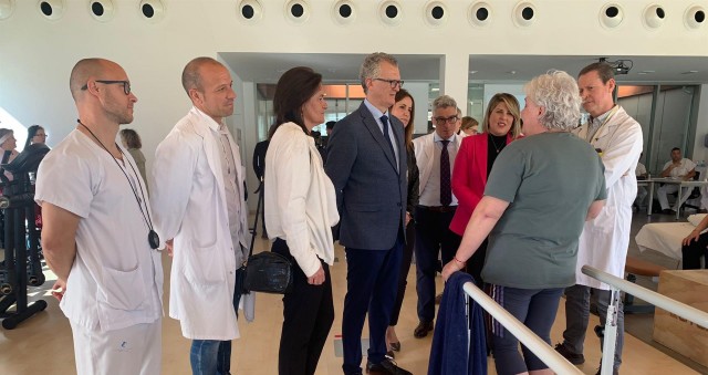 Más de 200 pacientes del Santa Lucía de Cartagena hacen uso del gimnasio para enfermos oncológicos 