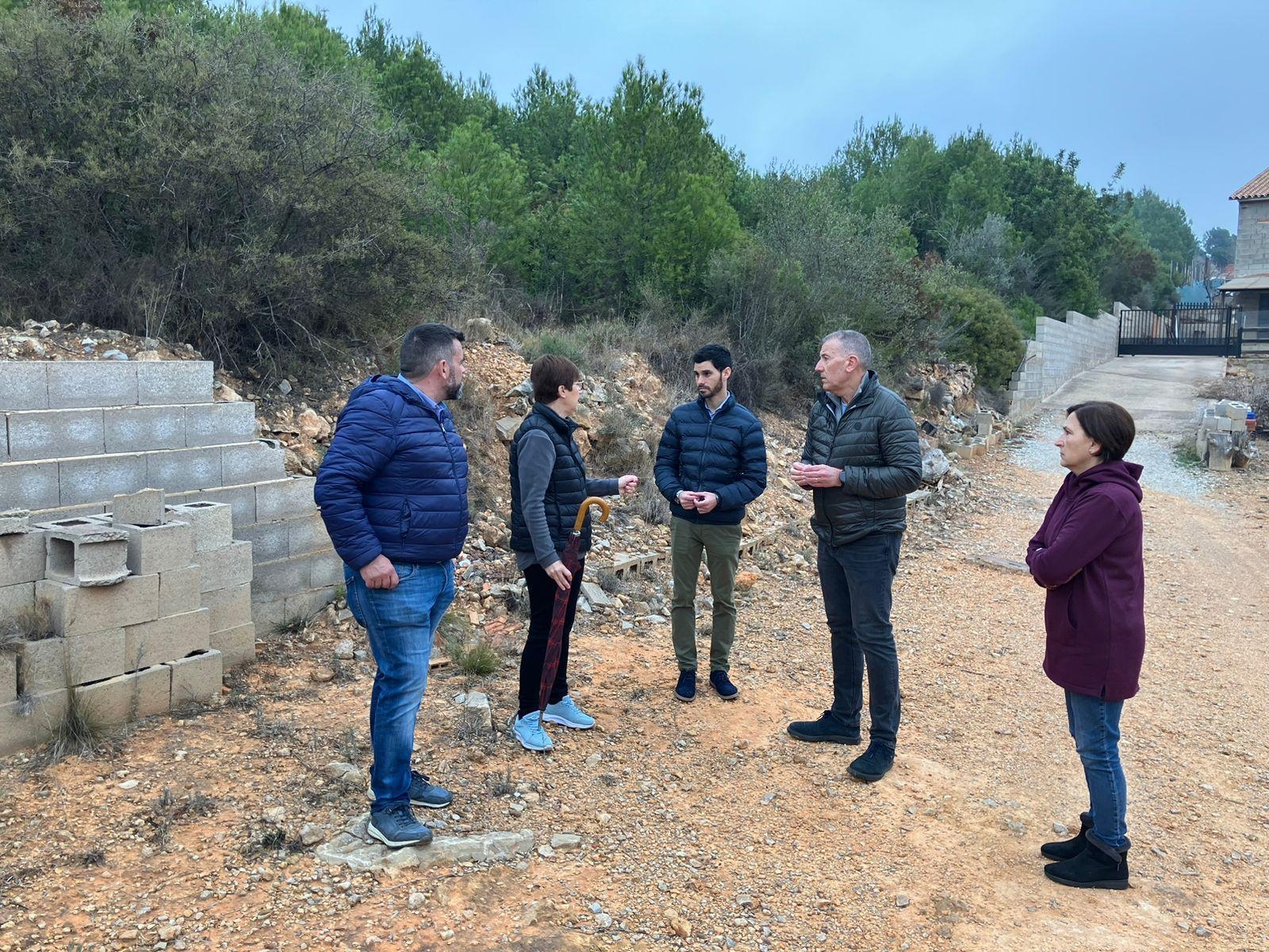 Castelló y la Diputación colaboran en la prevención de incendios en las urbanizaciones de montaña

