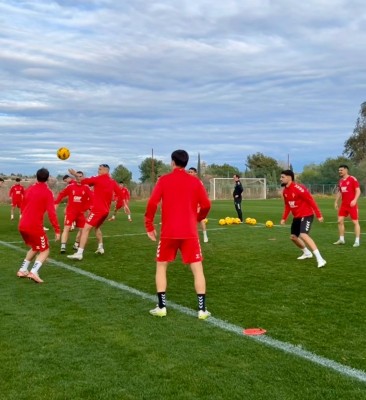 El Eibar también entrena en Fontcalent