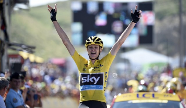 Froome reina en la 'cronoescalada' y vuelve a exhibir su poderío