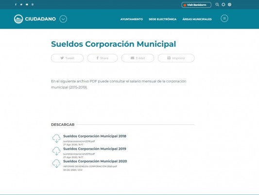 El PSOE de Benidorm pide más transparencia al gobierno de Toni Pérez 