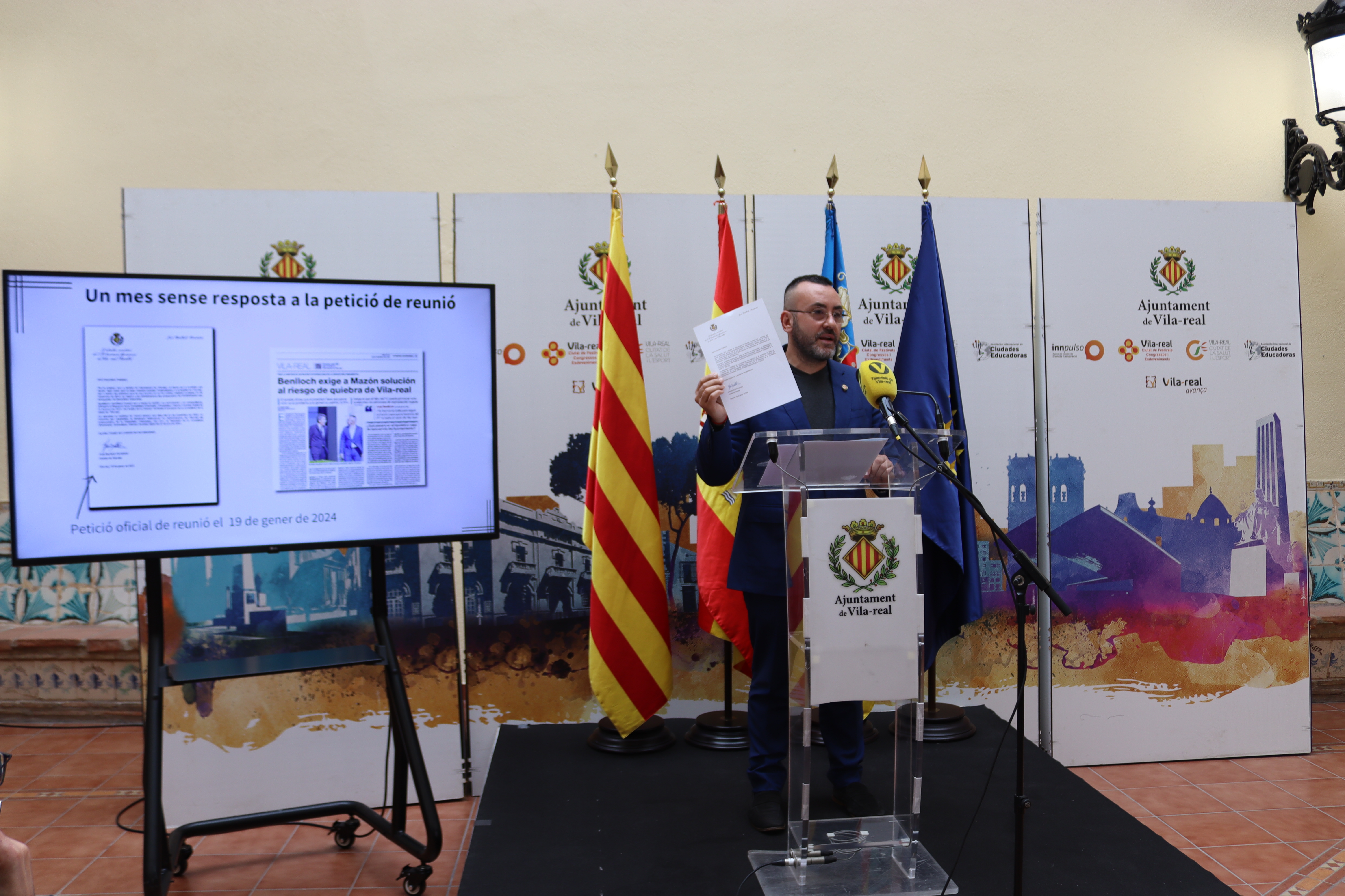 Benlloch denuncia la 
