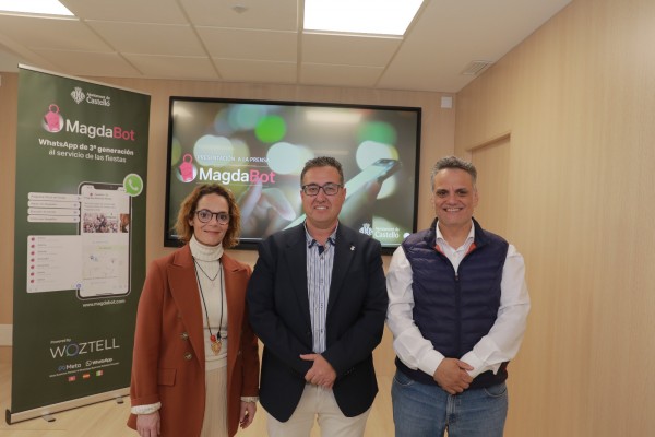 Castelló incorpora tecnología e innovación a la Magdalena con la activación del 'Magdabot'