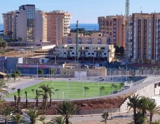 Un nuevo campo de fútbol 7 cubrirá el vacío de instalaciones deportivas en la zona del Estacio