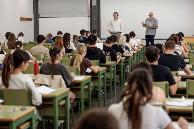 La Conselleria de Educación rechaza la propuesta del Gobierno de aplicación de la LOSU