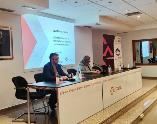Cerca de 100 empresarios de Castellón se informan sobre la reforma fiscal del impuesto de sucesiones