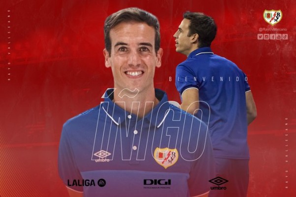Iñigo Pérez, nuevo entrenador del Rayo Vallecano