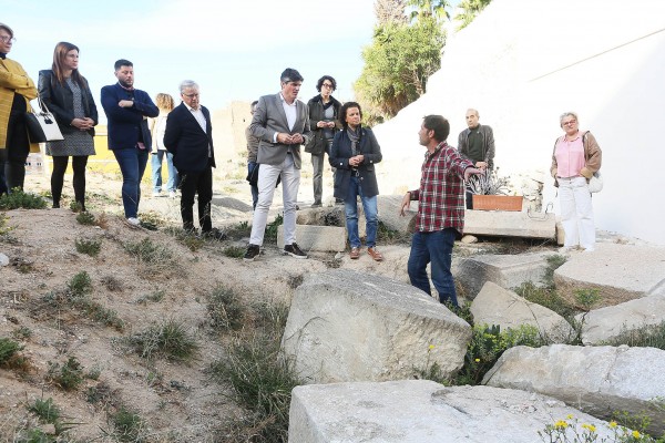 Comienza la tercera fase de rehabilitación de las termas romanas de Allon de La Vila Joiosa