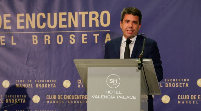 Mazón admite que PP y PSOE 