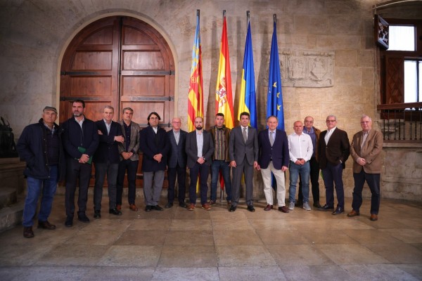 Mazón arropa al Foro Agrario valenciano en sus reivindicaciones ante el Gobierno y Europa
