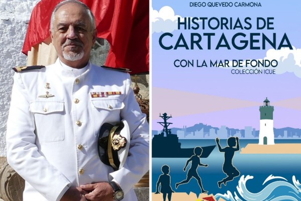 El militar e investigador Diego Quevedo presenta sus 'Historias de Cartagena con la mar de fondo'