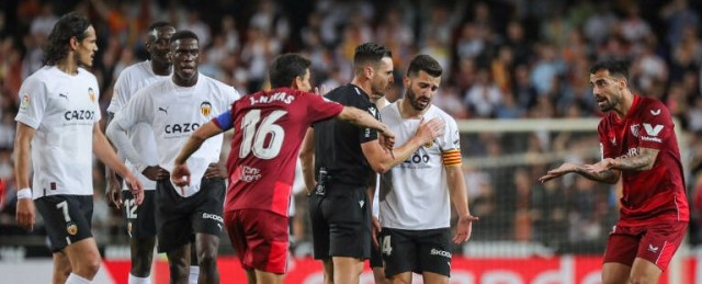 El Valencia acumula cinco temporadas consecutivas sin ganar al Sevilla en Mestalla
