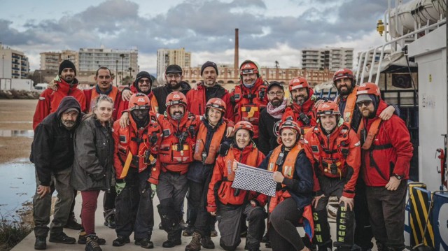 El barco Aita Mari zarpa desde Castelló en su duodécima misión de asistencia humanitaria