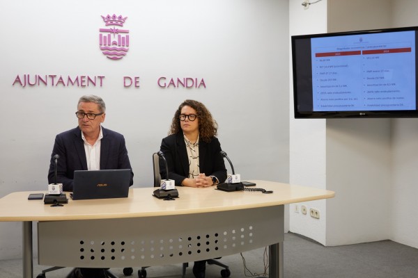 Gandia recibe el visto bueno de Hacienda en los Presupuestos para el 2024