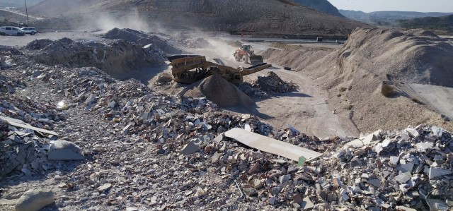 Alicante gestionó más de 40.000 toneladas de escombros para su reutilización en 2023